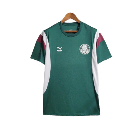 Camisa Palmeiras Treino 23/24 - Torcedor Masculina - Verde e Branco