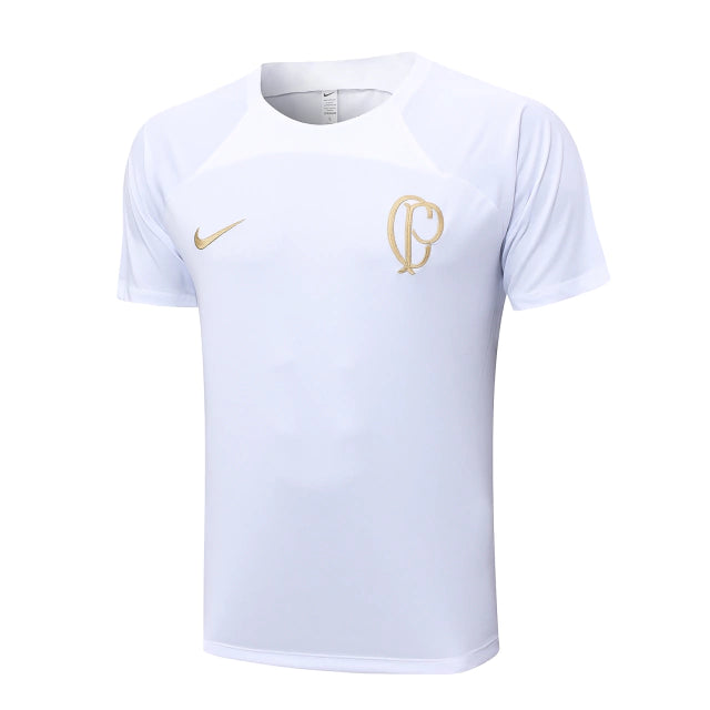 Camisa Corinthians Treino 2023/24 Torcedor Masculina - Branco Nike