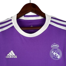 Camisa Retrô Real Madrid II Away Adidas 2016/17 Masculino  Roxo