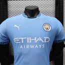 Camisa Manchester City I Home Puma Jogador Masculino 2024/25 Azul