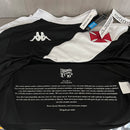 Camisa Vasco da Gama I Home 2024/25 Torcedor Masculino Preto e Branco