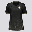 Camisa Botafogo Away 2024/25 Feminina Torcedor Preta e Dourada