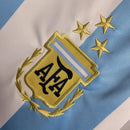 Camisa da argentina feminina 3 estrelas campeã do mundo copa do mundo messi