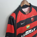 Camisa Retrô Flamengo I 2001/03 Masculina Torcedor Vermelha e Preta