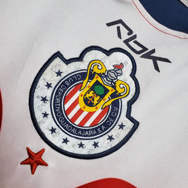 Camisa Chivas Retrô 2006/2007 Vermelha e Branca - Reebok