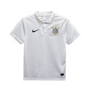 Camisa Corinthians Polo 2023/24 Torcedor Masculina - Branca e Dourada