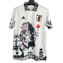 Camisa Japão Edição Naruto & Sasuke Anime  2024/25 Masculino Branco