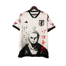 Camisa Japão Edição Roronoa Zoro Anime Torcedor 2024/25 Masculino Branco