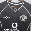 Camisa Manchester United Retrô 2000/2002 Preta