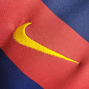 Camisa Retro Barcelona I Home 2015/16 Masculino Azul e Grená