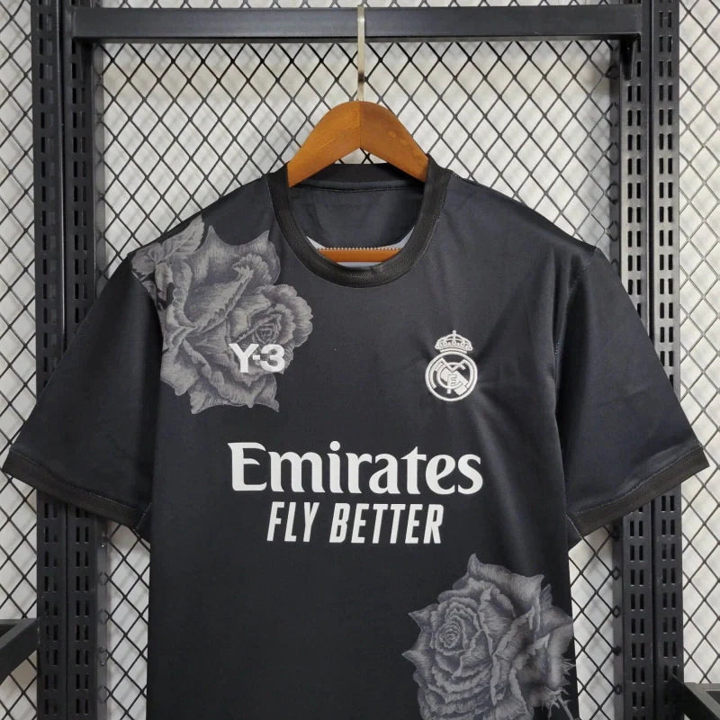 Camisa Real Madrid Edição Epecial Y-3 2024/25 Torcedor Masculino Preto