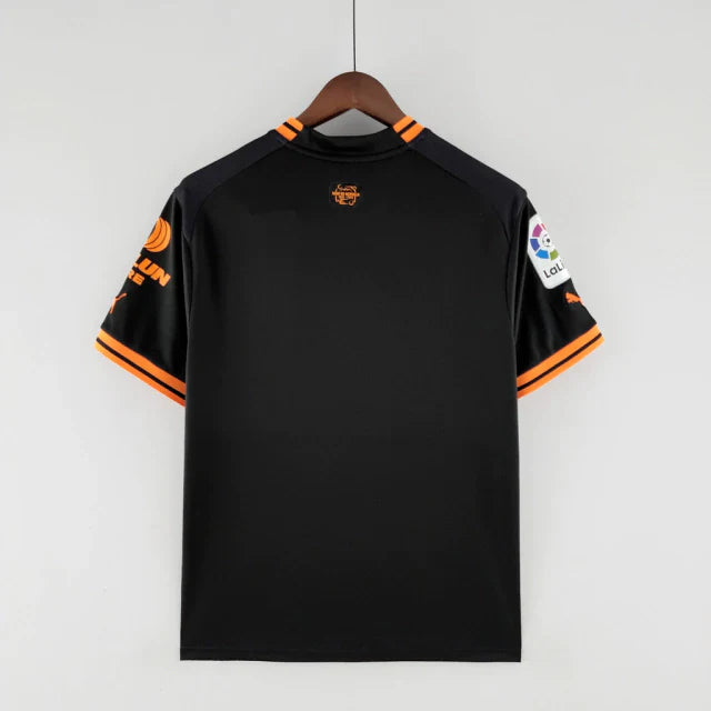 Camisa Valencia Home Puma 22/23 Torcedor Masculino Preto