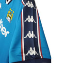Camisa Retrô Manchester City Kappa 1997/98 Masculino Azul