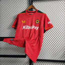 Camisa Wolverhampton II - 23/24 Torcedor castore Masculino Vermelho