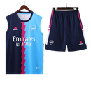 Conjunto Regata Arsenal Training 2023/24 Adidas - Azul