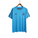 Camisa Seleção Argentina Adidas Treino - 2023 Torcedor Azul