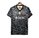 Camisa Napoli EA7 Halloween "Skulls of Naples" Torcedor 23/24 Preto