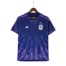 Camisa Argentina Adidas 2022/23 Away (3 ESTRELAS) Masculino Azul e Roxo