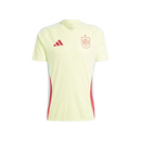 Camisa Espanha II Away 2024/25 Torcedor Adidas Masculino Amarelo