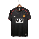 Camisa Retrô Manchester United Nike 2007/08 Masculino  Preta