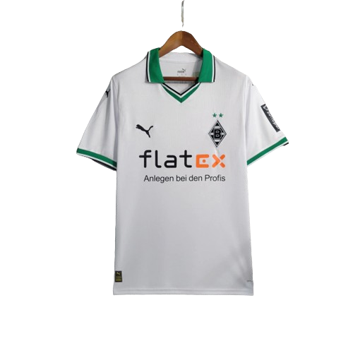 Camisa Borussia Mönchengladbach Puma Torcedor 23/24 Branco