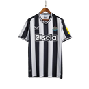 Camisa Newcastle I Home 2023/24 Torcedor Castore Masculino Branco e Preto