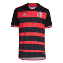 Camisa Flamengo I Home 2024/25 Masculino Vermelho e Preto