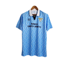Camisa Retrô Lazio Umbro 1991/92 Masculino Branco e Azul