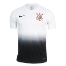 Camisa Nova do Corinthians Blackout Torcedor 2024/25 Masculino Branco e Preto