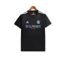 Camisa do Flamengo Edição Balmain  2024/25 Masculina Refletiva Preta