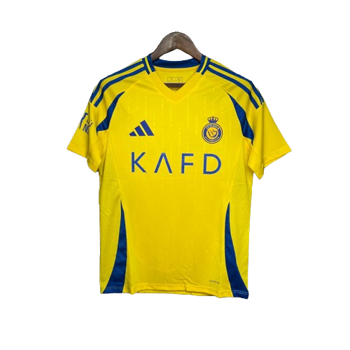 Camisa Al-Nassr I Home Torcedor 2024/25 Masculino Amarelo