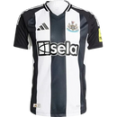 Camisa Newcastle I Home 2024/25 Adidas Torcedor Masculino Branco e Preto