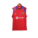 Camisa Barcelona Treino 23/24 - Regata - Torcedor Masculina - Vermelho