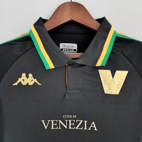 Camisa Venezia Kappa Torcedor 2022/23 Masculino Preto