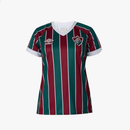 Camisa Fluminense I 2023 - Feminina- Grená