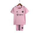 Kit Infantil Inter Miami Home 23/24 Adidas - Masculino- Rosa