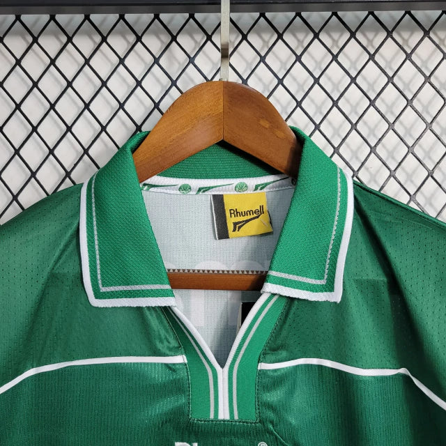 Camisa Retrô Palmeiras Rhummel 1999/00 Masculino Verde