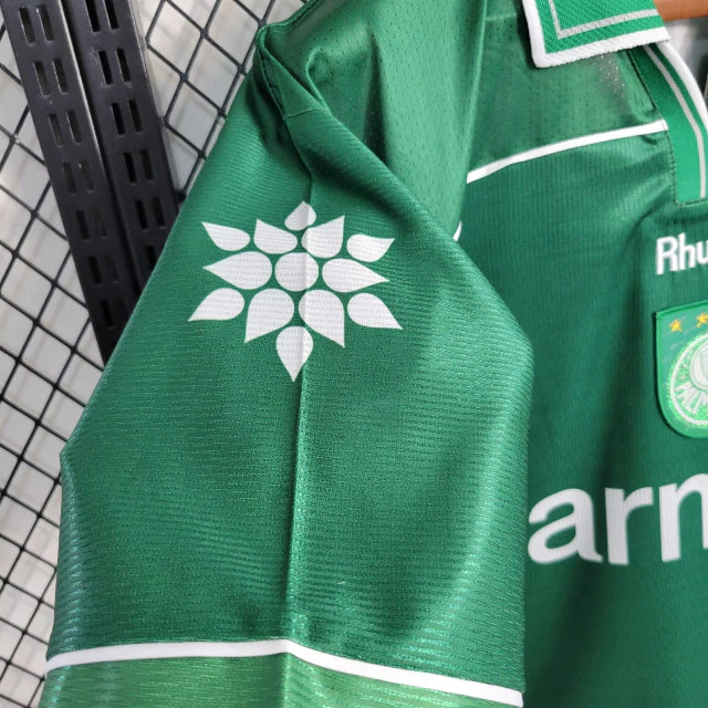 Camisa Retrô Palmeiras Rhummel 1999/00 Masculino Verde