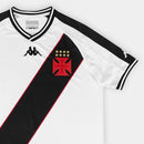 Camisa Vasco da Gama II Away 2024/25 Torcedor Masculino Branco e Preto