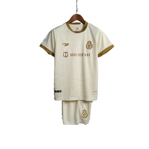 Kit Infantil Al Nassr III - 22/23- Branco