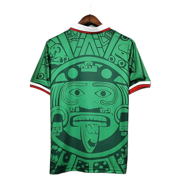 Camisa México Retrô 1998 Verde - Aba Sport