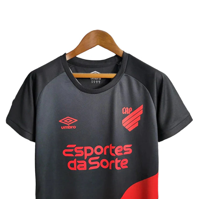 Camisa Athletico Paranaense II 23/24 Feminina - Preto