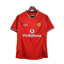 Camisa Manchester United Retrô 2000/2001 Vermelha