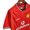 Camisa Manchester United Retrô 2000/2001 Vermelha