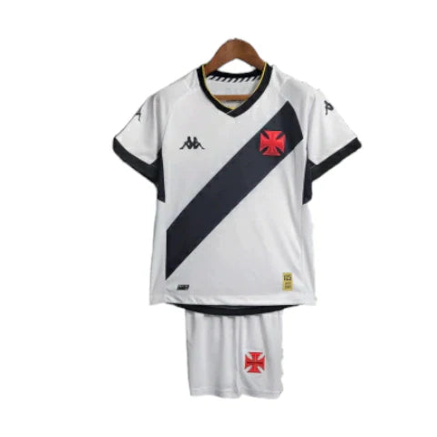 Kit Infantil Vasco Away 23/24- Branco