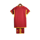 Kit Infantil Roma Home 23/24 - Adidas - Vermelho