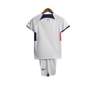 Kit Infantil PSG Away 23/24 - Nike - Branco