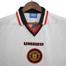 Camisa Manchester United Retrô 1996/1997 Branca