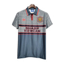Camisa Manchester United Retrô 1995/1996 Cinza
