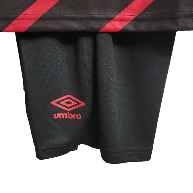 Kit Infantil Athletico Paranaense I 23/24 - Vermelho e Preto